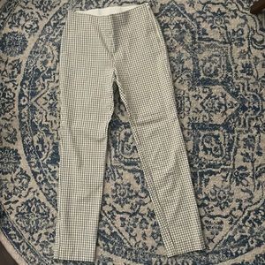 green checkered slacks